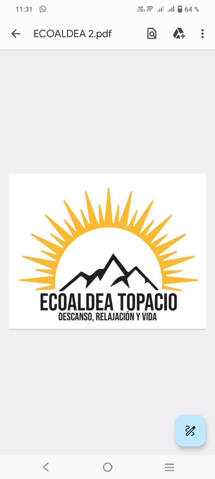 Eco Aldea Topacio ซาไซมา ภายนอก รูปภาพ